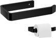 Unyqoos® Zelfklevende toiletpapierhouder sans perçage pour salle de bain et cuisine, noir