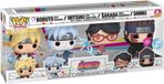 Funko Pop - 4-Pack - Boruto Naruto Next Generation - Édition Spéciale Floquée