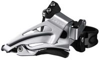 Shimano Deore M618 dérailleur avant 10 vitesses double collier argent