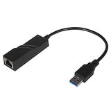 PremiumCord usb 3.0 naar lan RJ45 ethernet adapter 10/100/1000 Mbit zwart kuethernet3