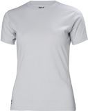 Helly Hansen Workwear Dames Klassiek T-Shirt, 910 Grijze mist, XS