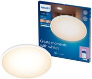 Philips Smart Lighting SuperSlim Plafondlamp - Wit - 55cm
