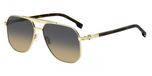 Zonnebril Hugo Boss BOSS 1743/S Gold Havana Piloot Zonnebril