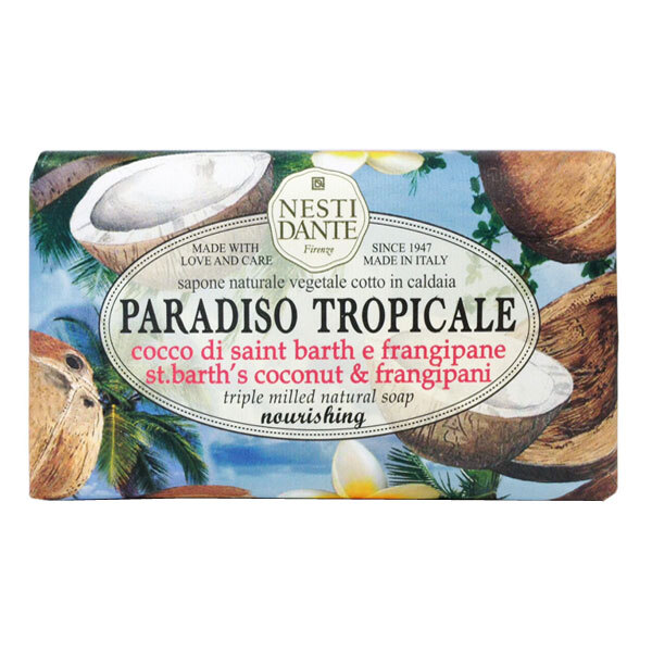 Nesti Dante Paradiso Tropicale: Kokosnoot Amandelbloem zeep 250 gr