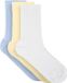 Hunkemöller 3 Pair Cotton Pointelle Crew Socks Geel