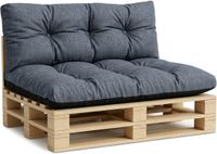 Amazinggirl Palletkussen Zitkussen 120x80 cm Jeans Eco linnen