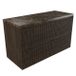 Saniclass Badkamermeubelset - 120x45x63cm - Noche natuurstenen topblad dark emperador - 2 kraangaten - 2 lades - mat eiken charcoal