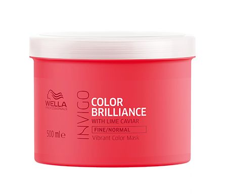 Wella Professionals INVIGO Brilliance Mask - 500 ml - Fijn/Normaal Haar - Vrouwen