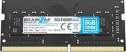 BRAINZAP 8GB DDR4 2133MHz PC4-2133P-SC0-11 SO-DIMM CL15 1Rx8 1.2V Unbuffered Non-ECC RAM Arbeitsspeicher für Notebook Laptop Speichermodul Memory