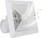 Merkloos Badkamer Ventilator - Ventilator voor Badkamer Stille BadkamerAfvoerVentilator Plafond- en Wandafvoer 8 Inch