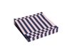 HAY Serviette Pattern Lunch Stripe 33x33 cm Lot de 20 Rose clair-bleu foncé pilier
