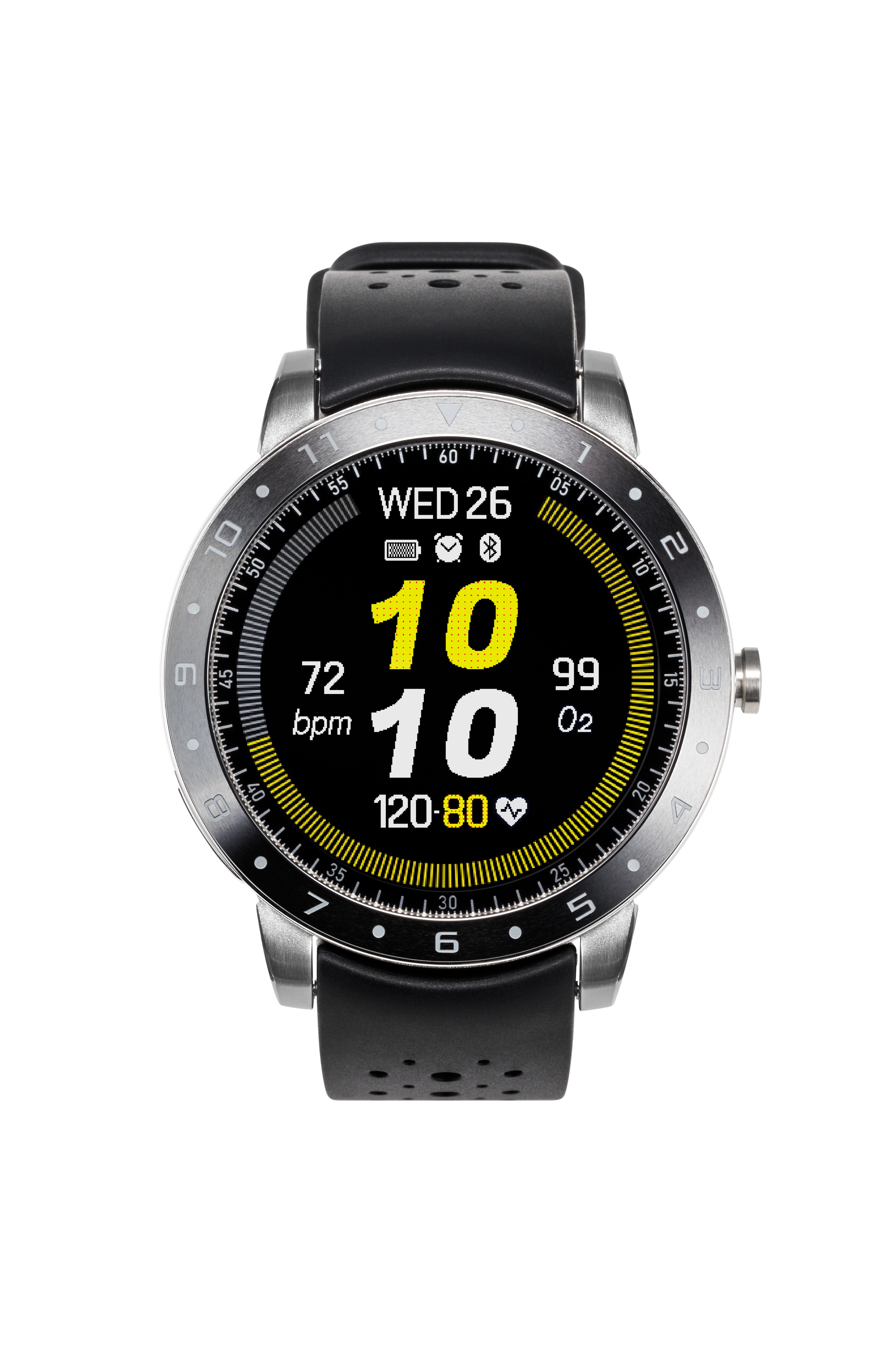 ASUS VivoWatch 5 HC-B05 Smartwatch - 1.34" LCD, Touchscreen, GPS - Black/Orange
