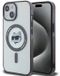 Karl Lagerfeld Choupette's Head Serie - Transparante iPhone 15 Coque - MagSafe