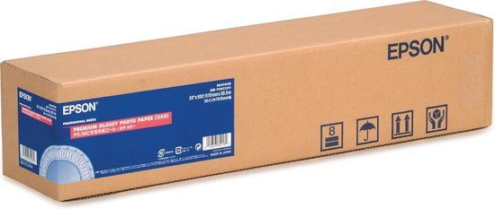 Epson Premium Glossy Photo Paper Roll - 24" x 30,5 m - 260g/m²