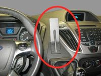 Brodit 213541 Passive Holder for Mobile Phone/Smartphone, Navigator, Black
