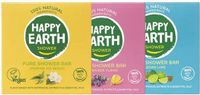 Happy Earth Plasticvrij pakket: 3x shower bars Pakket