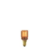 Calex LED Glassfiber T30x70 Goud SMD 220-240V 2.3W 65lm 1800K E14 Dimbaar met LED dimmer