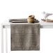 AmeliaHome Tafelloper 30 x 80 cm lotuseffect waterafstotend slangenhuidpatroon cappuccino Vesta