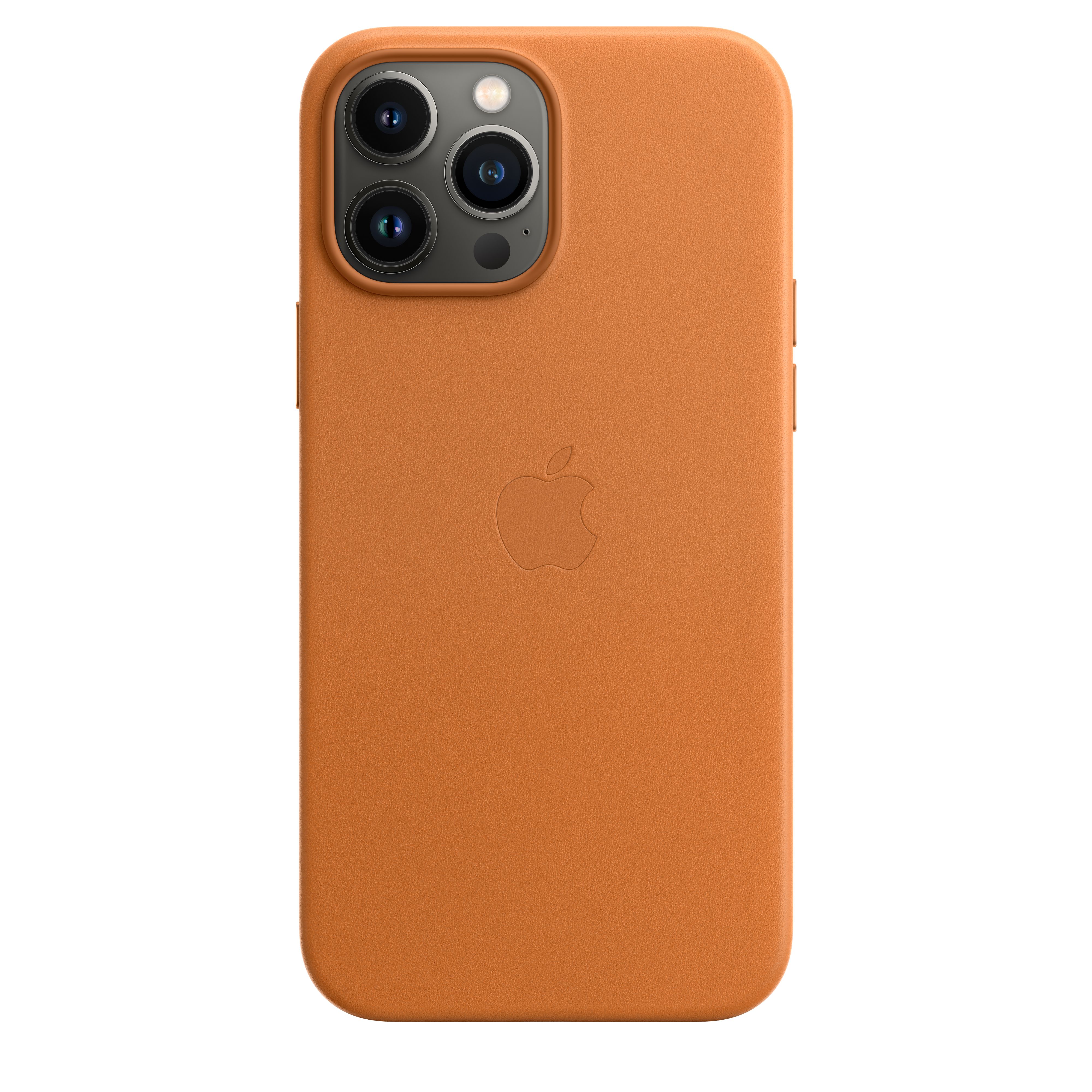Apple iPhone 13 Pro Max Hoesje - Leer - Golden Brown