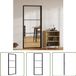 vidaXL Glazen Deur - Binnendeur - 93x201,5 cm - ESG-glas - Aluminium - Zwart