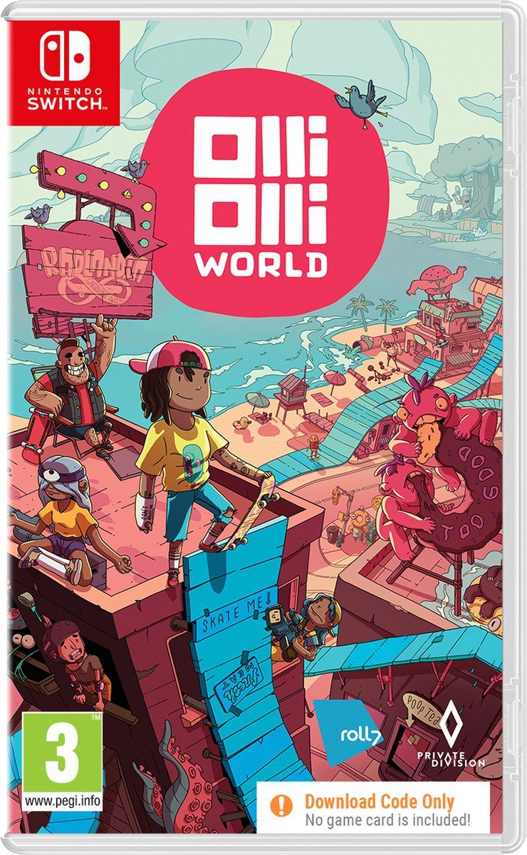 2K OlliOlli World - Switch - Code in a box