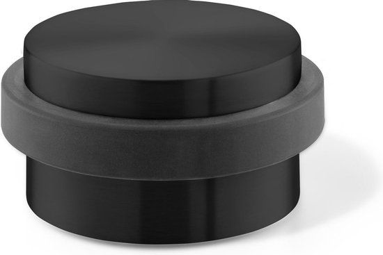 Zack Argos deurstopper - zwart - 10,5cm
