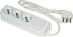 FANTON 404600-E multiprise 3 prises de terre - 3G1 H05VV-F fiche sur équipe italienne 2P+T 16A