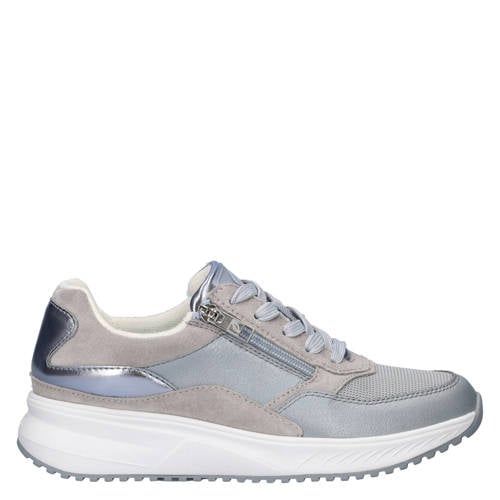 Waldlaufer Mara leren sneakers lichtblauw