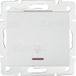 Kanlux Pont de connexion avec sonnette et LED, blanc, 25075