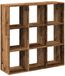vidaXL Kamerscherm / boekenkast 102x29x103,5 cm hout oud houtkleurig