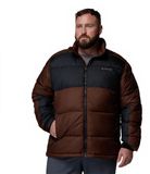 Columbia Heren Pike Lake 2 jas, puffer jas, tabak, zwart, XXL