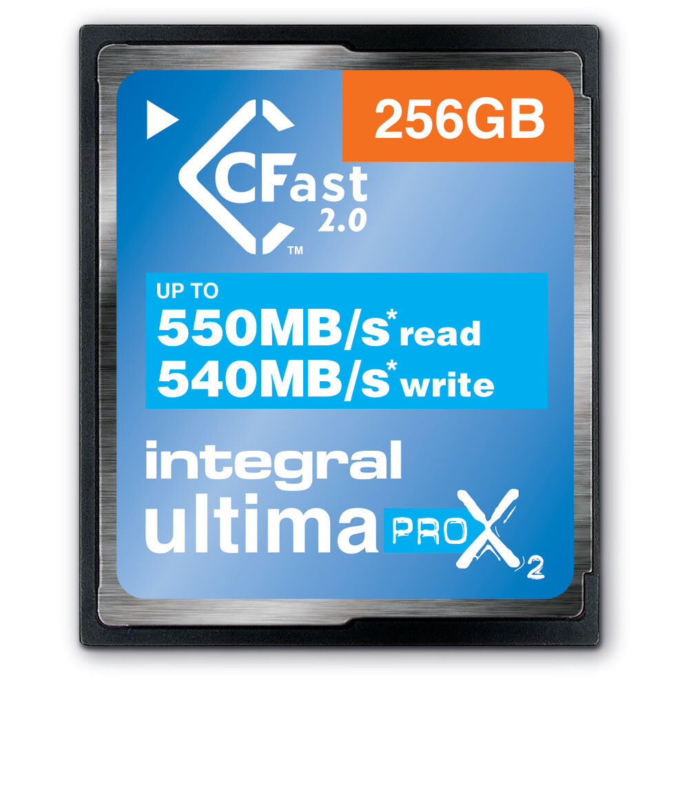 Integral 256GB ULTIMAPRO X2 CFAST 2.0