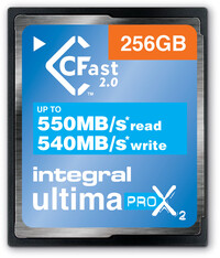 Integral 256GB ULTIMAPRO X2 CFAST 2.0