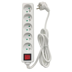 ACCSUP Accsup Multiplug X5 1.5m White