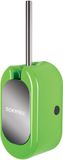 Spirella Cubo Toiletborstel met Houder – Wandmontage – ABS Kunststof – Kiwi Groen – 15 x 13 x 46,5 cm