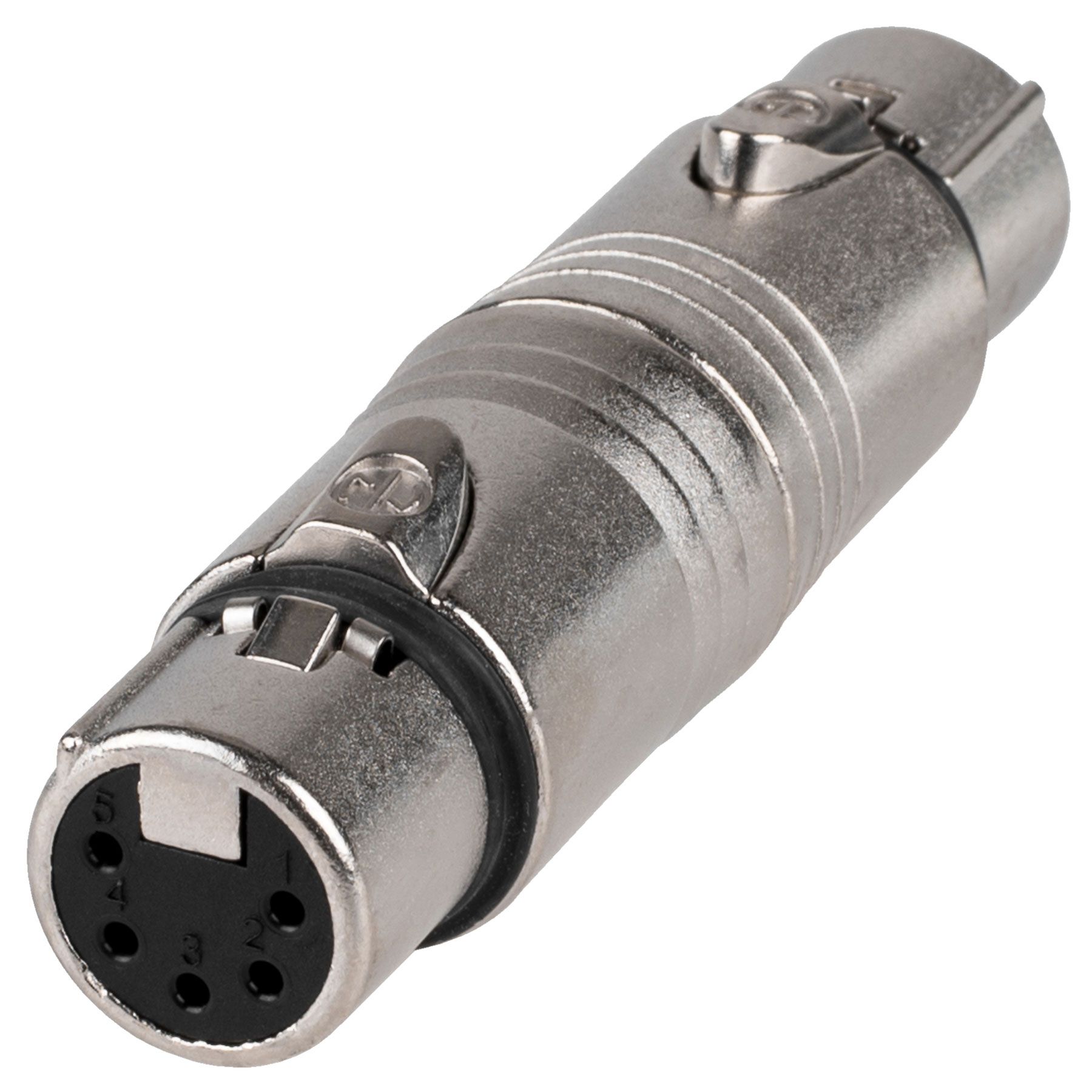 Neutrik NA5FF XLR 5-pins v - XLR 5-pins v DMX koppelstuk