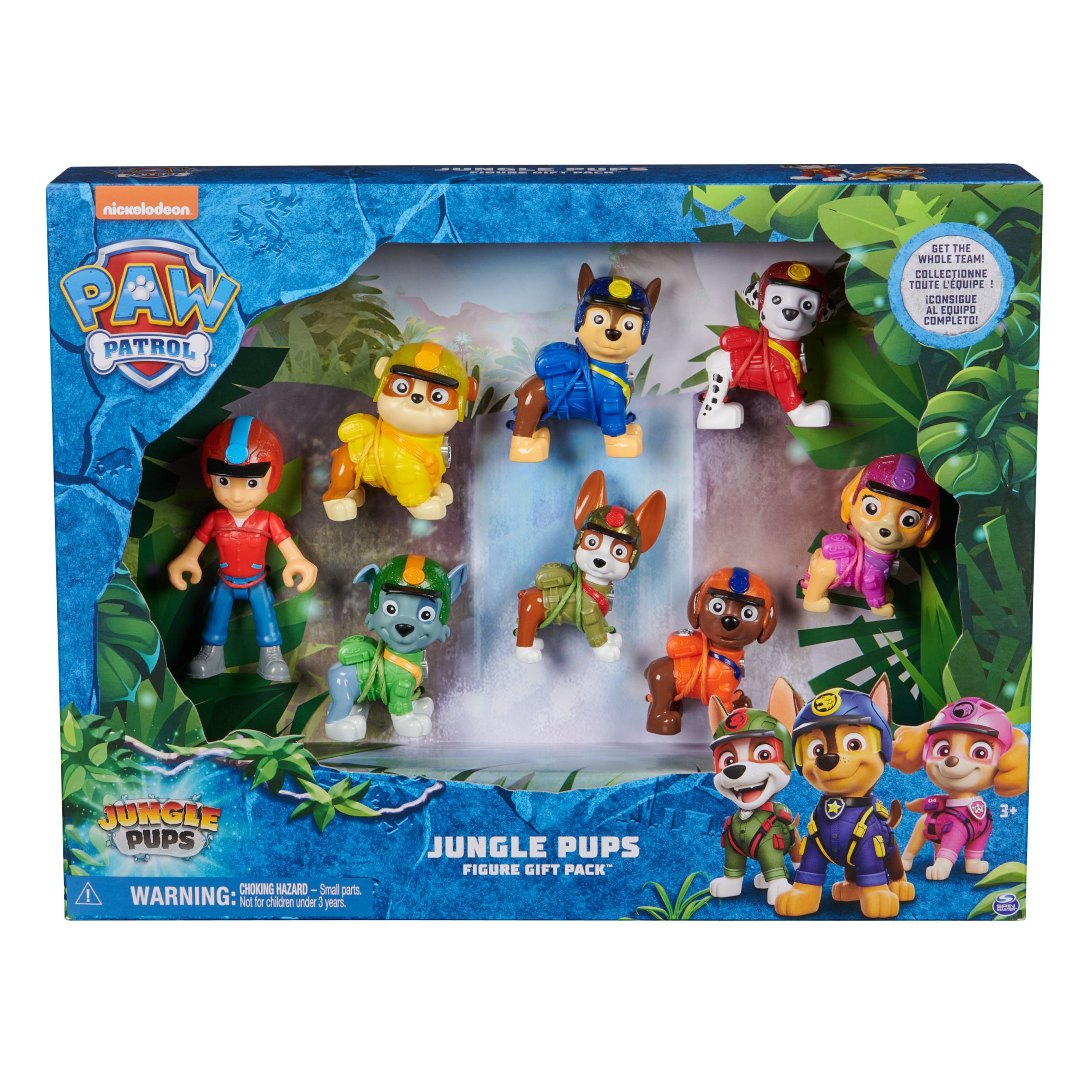 Spin Master PAW Patrol Jungle Pups - Cadeauset met 8 speelfiguren