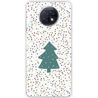 1001 coques Xiaomi Redmi Note 9T 5G kerstboom beschermende siliconen case