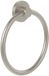 Villeroy & Boch Elements - Tender handdoekhouder, handdoekhouder badkamer voor wandmontage, handdoekring van zink, badhanddoekhouder rond, 164 x 32 x 185 mm, geborsteld nikkel mat