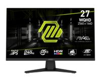 MSI MAG 274QFDE X24 computer monitor 68,6 cm (27") 2560 x 1440 Pixels Wide Quad HD LCD Zwart