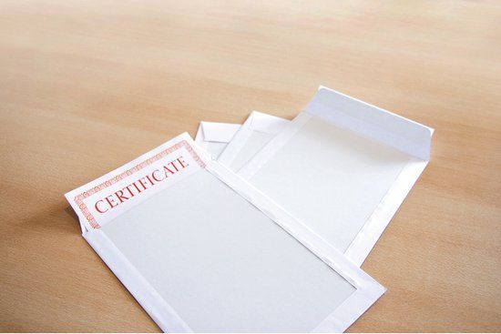 - Bordrug envelop wit 262 x 371 mm EB 4 zelfklevend 10 stuks