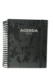 Schoolagenda, Sweet Color Schoolagenda, dagweergave, ideaal voor leraren en scholieren, zwart, afmetingen: 2 x 18 x 21,5 cm