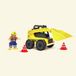 Hape Load'N Go Frontlader - Houten Speelgoed Shovel met Bouwvakker, 4-delig, vanaf 2 jaar