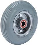 Kruiwagen achterwiel 210mm grijs assy - 1911K6-3
