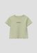 s.Oliver T-shirt en côtes tricot vert clair