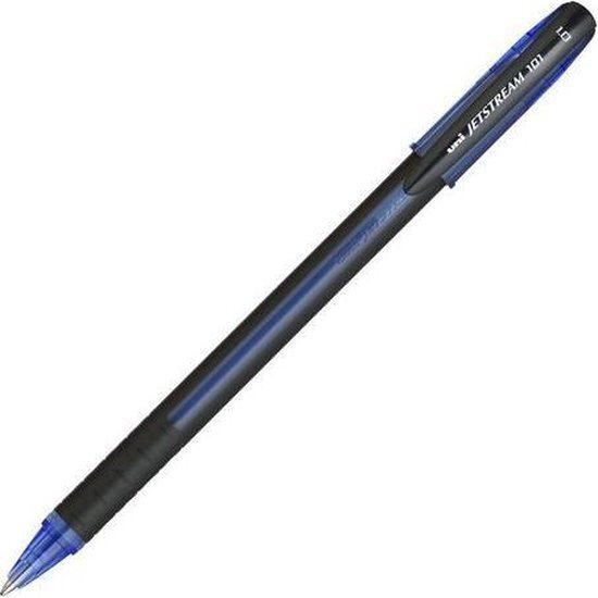 Uni-Ball Rolschrijver Jetstream SX101 1,0 mm, blauw (pak 12 stuks)