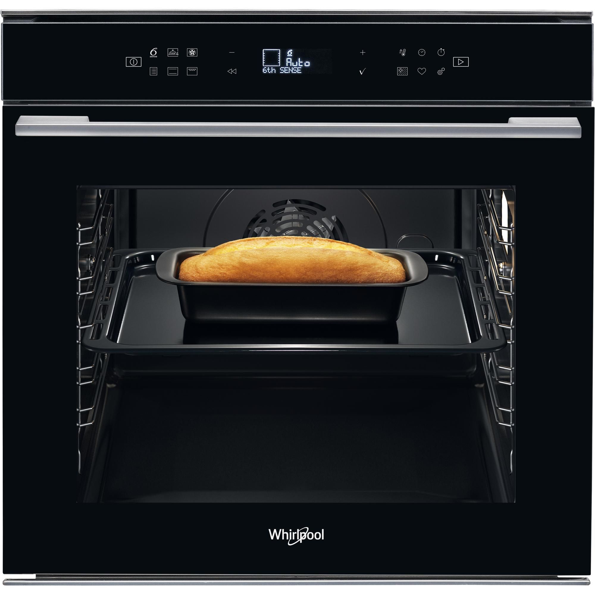 Whirlpool W7 OM4 4S1 P BL 73 l Zwart Elektrische Oven