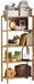 Merkloos Bamboo Badkamerplank - Keukenplank - Opbergrek - Duurzaam hout - 60 cm x 130 cm x 26 cm