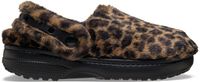 Crocs Chaussons à Enfiler Classic unfurgattable Animal Clog Leopard Synthetisch Vrouwen 37/38