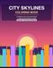 City Skylines Coloring Book with Word Search Puzzles: Book One